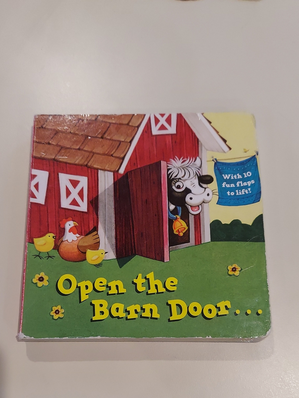 Open the Barn Door Interactive Baby Board Book